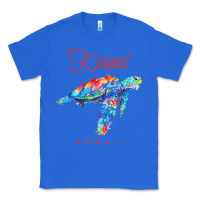 True Royal kauai hawaii watercolor sea turtle souvenir Classic Tee - longCreatives