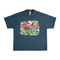 Midnight Navy Easter vibes Easter Day Urban Heavy Tee - HowdyJamesFarm