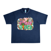 Navy Easter vibes Easter Day Urban Heavy Tee - HowdyJamesFarm