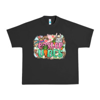 Pigment Black Easter vibes Easter Day Urban Heavy Tee - HowdyJamesFarm