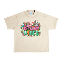 Sandshell Easter vibes Easter Day Urban Heavy Tee - HowdyJamesFarm