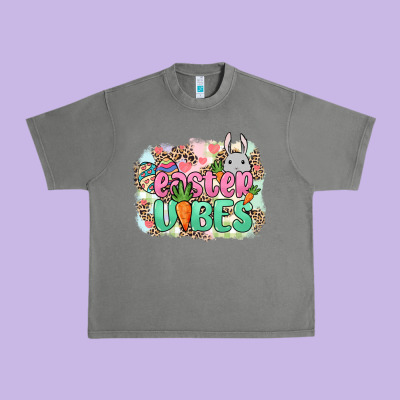 Easter Vibes Easter Day Urban Heavy Tee Designed By Howdyjamesfarm