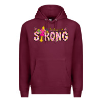 Burgundy joshua strong Premium Hoodie - CowhideDigitalArt