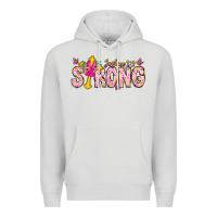 Dove Grey joshua strong Premium Hoodie - CowhideDigitalArt