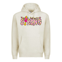 Oatmeal Heather joshua strong Premium Hoodie - CowhideDigitalArt