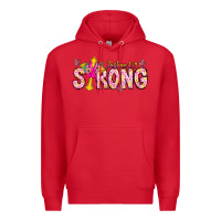 Red joshua strong Premium Hoodie - CowhideDigitalArt