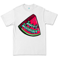 White sweet summer watermelon Premium Tee - NancyCooperArtShop