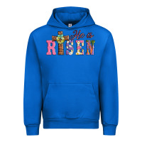 Cobalt easter he ıs risen Urban Hoodie - AdoDesignShop