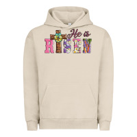 Pigment French Oak easter he ıs risen Urban Hoodie - AdoDesignShop