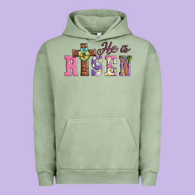 Easter He ıs Risen Urban Hoodie Designed By Adodesignshop