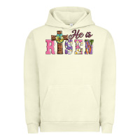 Pigment Pistachio easter he ıs risen Urban Hoodie - AdoDesignShop