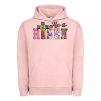 Pigment Salmon easter he ıs risen Urban Hoodie - AdoDesignShop