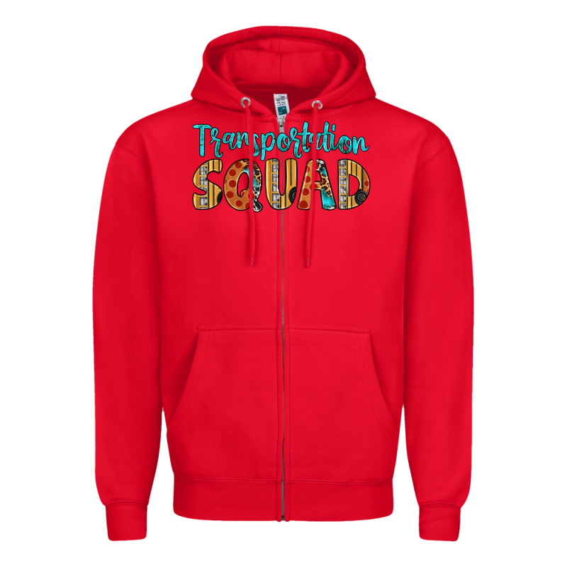 Transportation Squad Zipper Hoodie by Artiststas | Teevron