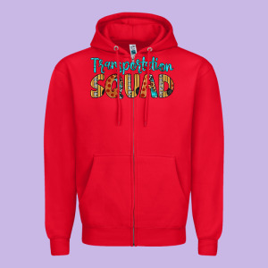 Transportation Squad Zipper Hoodie Designed By Artiststas