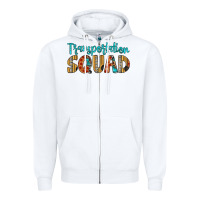 White transportation squad Zipper Hoodie - Artiststas