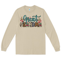 Mushroom great grandma Long Sleeve Tee - OliviaCreatesArt