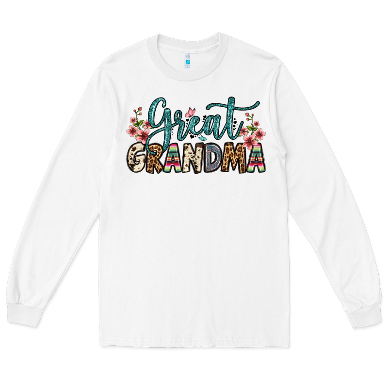 Great Grandma Long Sleeve Tee by OliviaCreatesArt | Teevron