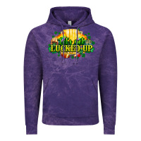 Cloud Purple St. Patrick's Day American Football Vintage Hoodie - HowdyJamesFarm
