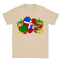 Mushroom dominican republic hearts Classic Tee - Artiststas
