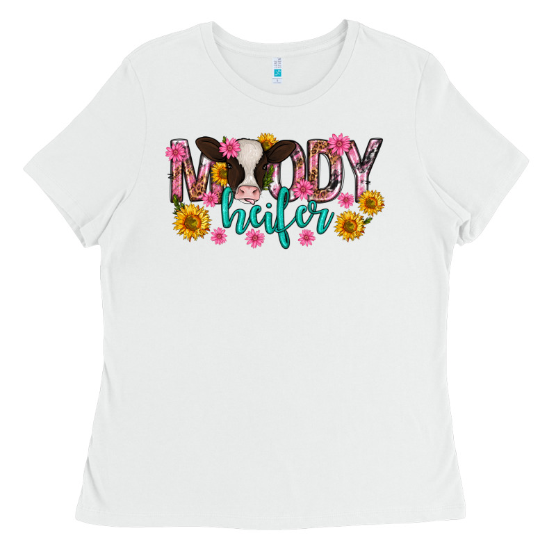 Moody Heifer Mother's Day Ladies Tee by texasbilliewilder | Teevron