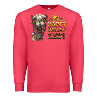 Cardinal happy hump day camel Premium Sweatshirt - BarkalooDesign
