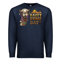 Navy happy hump day camel Premium Sweatshirt - BarkalooDesign