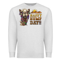Oatmeal Heather happy hump day camel Premium Sweatshirt - BarkalooDesign