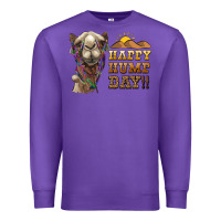 Purple happy hump day camel Premium Sweatshirt - BarkalooDesign