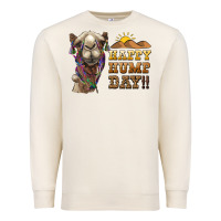 Sandshell happy hump day camel Premium Sweatshirt - BarkalooDesign