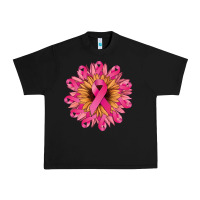 Black Cancer ribbon sunflower Cancer Awareness Urban Heavy Tee - HowdyJamesFarm
