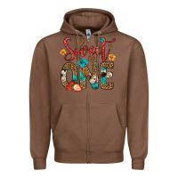 Chestnut sweet one strawberry Zipper Hoodie - Artiststas
