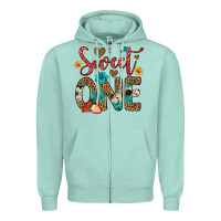 Seafoam sweet one strawberry Zipper Hoodie - Artiststas