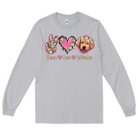 Moon Dust Peace Love Labrador Long Sleeve Tee - Jasminsmagicworld