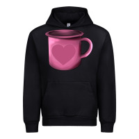 Black Valentine's Day heart mug Urban Hoodie - AdoDesignShop