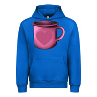 Cobalt Valentine's Day heart mug Urban Hoodie - AdoDesignShop