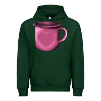 Forest Green Valentine's Day heart mug Urban Hoodie - AdoDesignShop