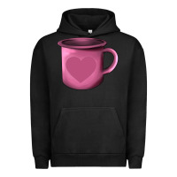 Pigment Black Valentine's Day heart mug Urban Hoodie - AdoDesignShop