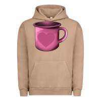 Pigment Burro Valentine's Day heart mug Urban Hoodie - AdoDesignShop