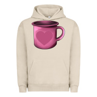 Pigment French Oak Valentine's Day heart mug Urban Hoodie - AdoDesignShop