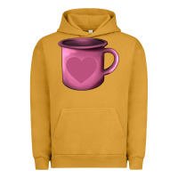 Pigment Peanut Butter Valentine's Day heart mug Urban Hoodie - AdoDesignShop