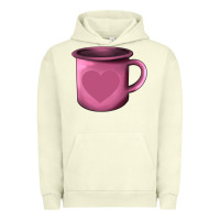 Pigment Pistachio Valentine's Day heart mug Urban Hoodie - AdoDesignShop