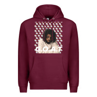 Burgundy Retro Vintage J Cute Cole Gifts Women Premium Hoodie - longCreatives