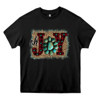 Black Oh Joy Christmas Heavy Core Tee - Bettercallsaul