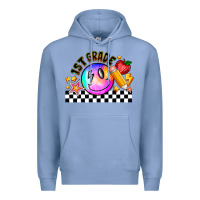 Colony Blue 1St Grade Premium Hoodie - CowhideDigitalArt