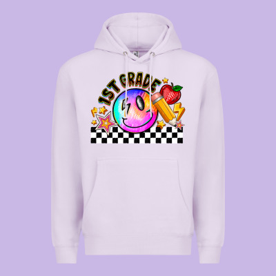 1st Grade Premium Hoodie Designed By Cowhidedigitalart