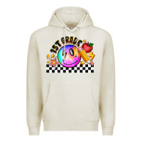 Oatmeal Heather 1St Grade Premium Hoodie - CowhideDigitalArt