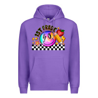 Purple 1St Grade Premium Hoodie - CowhideDigitalArt