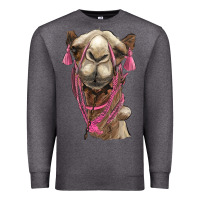 Charcoal Heather camel Premium Sweatshirt - BarkalooDesign