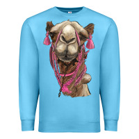 Ocean Blue camel Premium Sweatshirt - BarkalooDesign