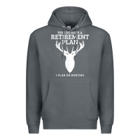 Rock Hunting Retirement Plan Funny Elk Deer Retired Hunter Gift Premium Hoodie - longCreatives